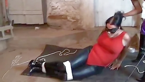 Heroine Chloroformed And Bound And Gagged By Sexy Ebony