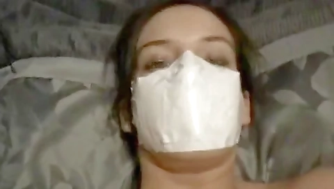 Breath Play Gag And Masturbation Breath Play Gag And Masturbation
