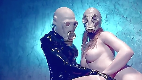 Hot Gas Mask Girls Hot Gas Mask Girls