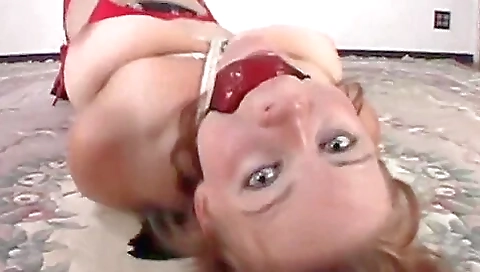 Lady Red - Lady In Red, Bound And Gagged Lady Red - Lady In Red, Bound And Gagged