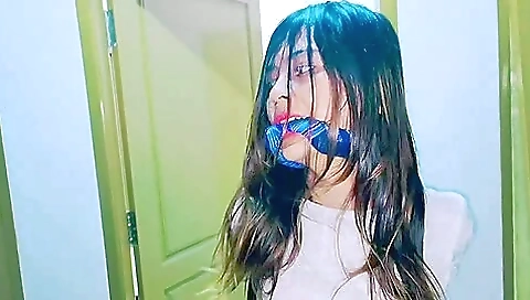 Cute Asian Best Friend Ballgag And Cleave - Teaser Video