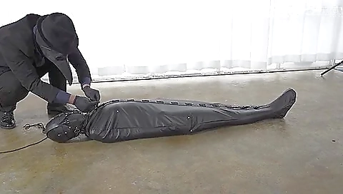 Woman In Sack Woman In Sack