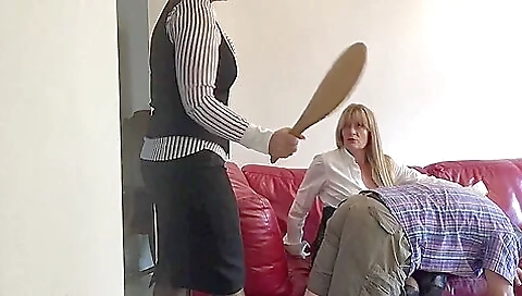 Boys Gets Spanned With Jakori Paddle For Stealing My Knickers Boys Gets Spanned With Jakori Paddle For Stealing My Knickers